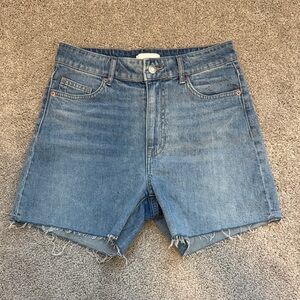 H&M High Rise Denim Cutoff Shorts